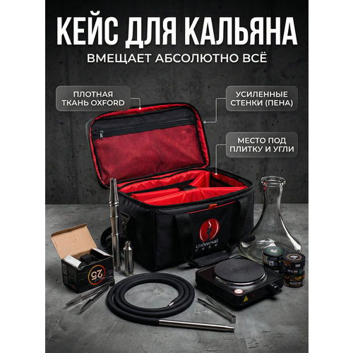 Сумка шоппер Universal Case фактура матовая черный 6500₽