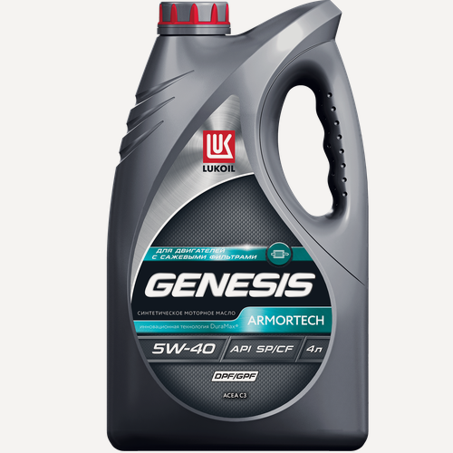 Изображение товара Масло моторное GENESIS ARMORTECH DPF/GPF 5W-40, синтетическое, 4 л