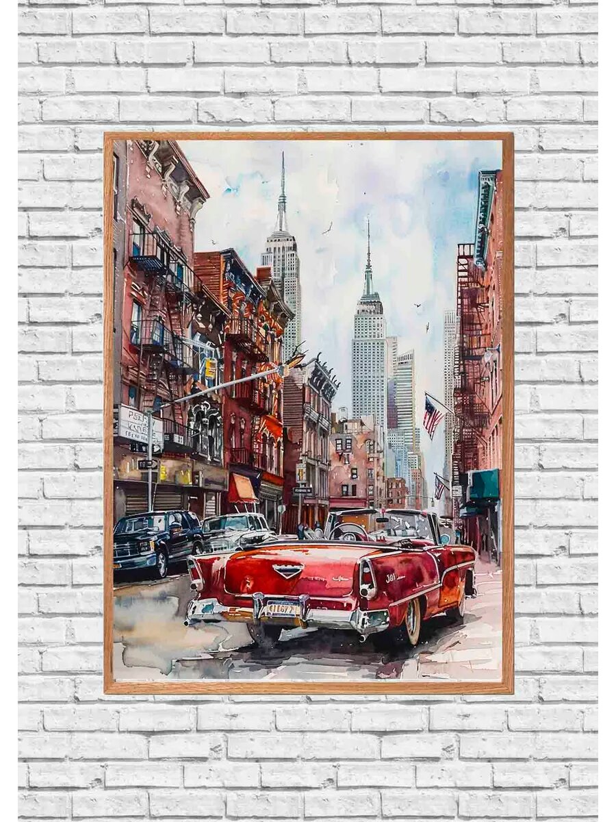 Фермерское животное-миллиардер Зебу 2, Плакат 30x42см