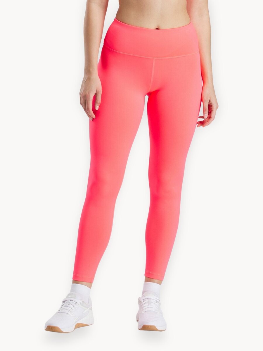 Легинсы спортивные Reebok CORE HIGH RISE, размер L INT, розовый