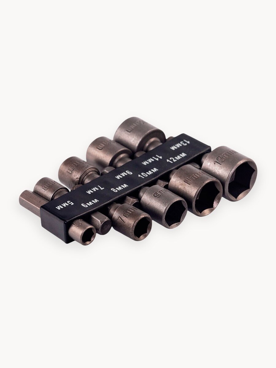 Набор шестигранных головок для шуруповерта биты для шуруповерта 9 шт VIRA