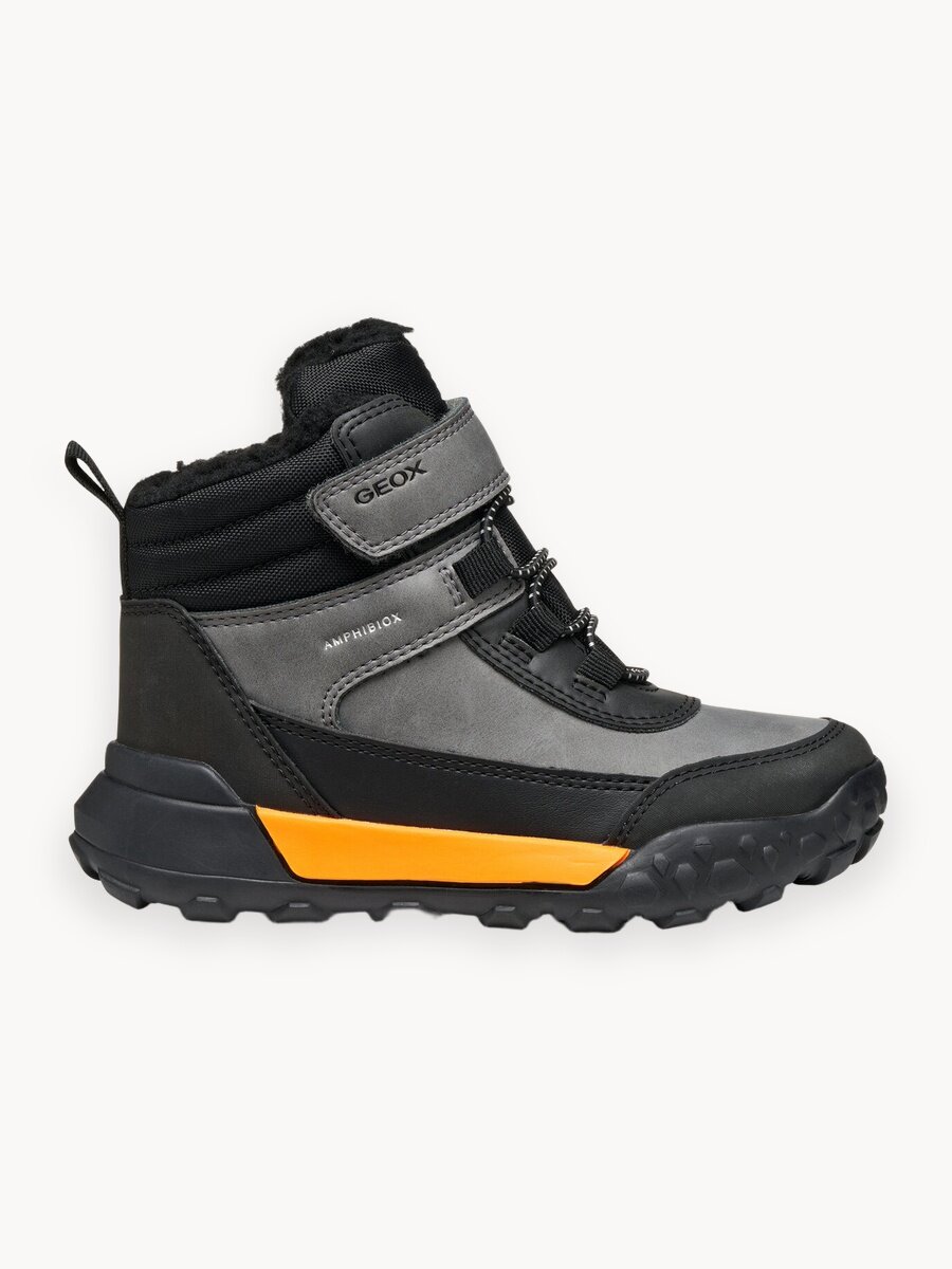 Ботинки GEOX, размер 30 EU, серый/оранжевый