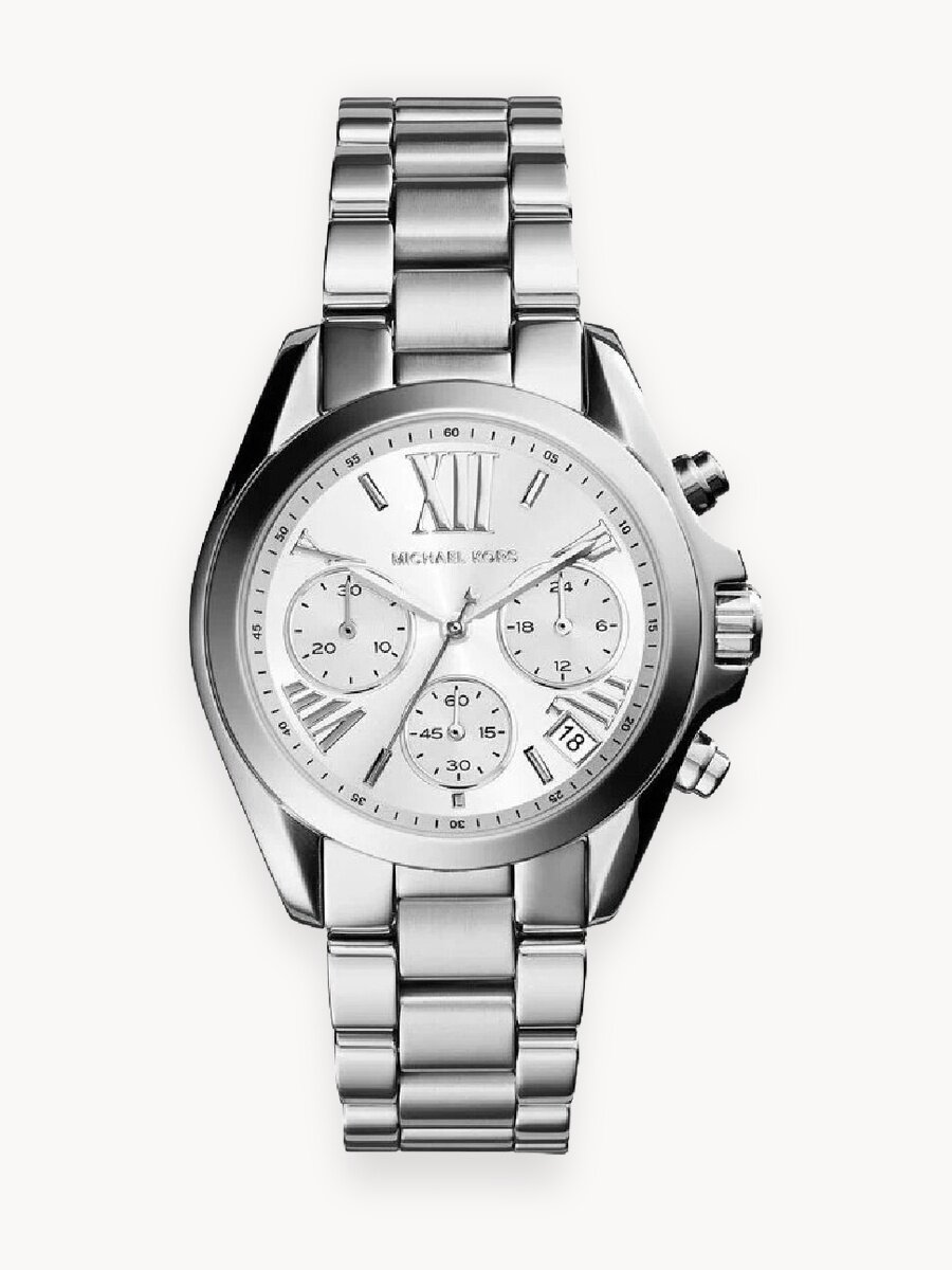 Наручные часы MICHAEL KORS Bradshaw, серебряный