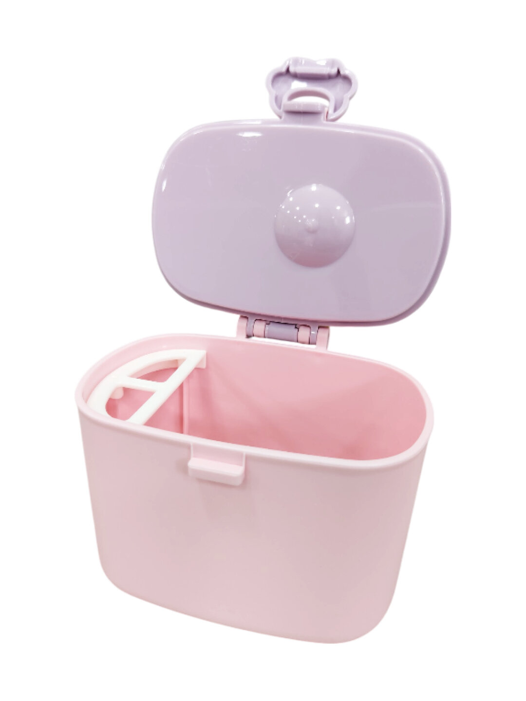 Контейнер для хранения детского питания 380 мл, цвет розовый — фото 1