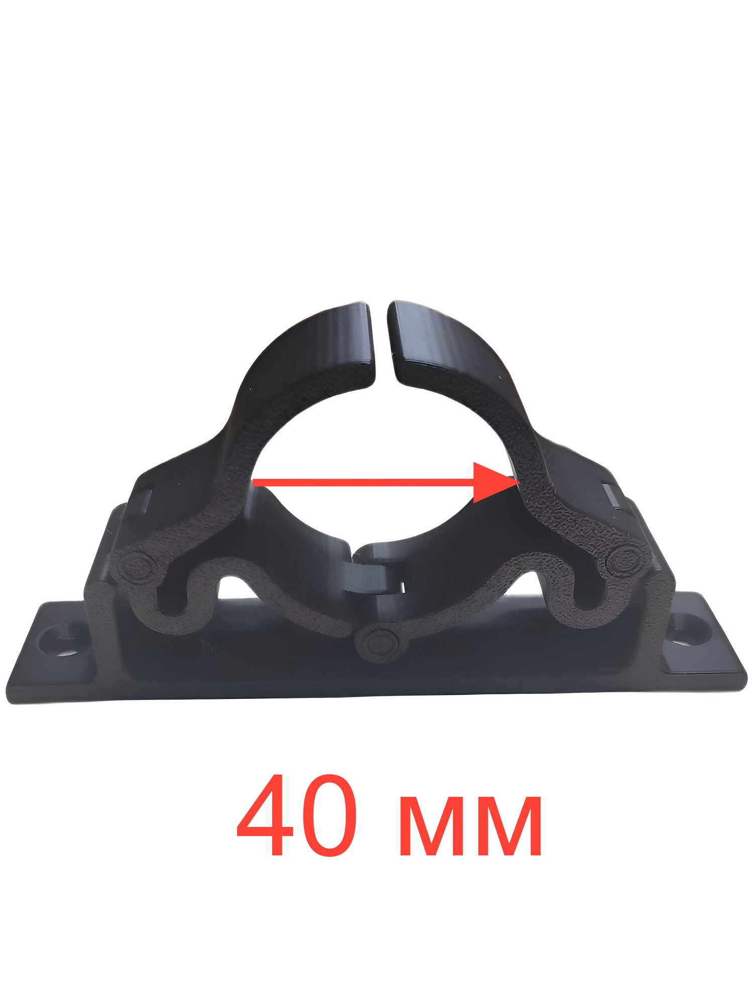 Держатель для хозяйственного инвентаря и садового инструмента под диаметр до 40мм 1шт.