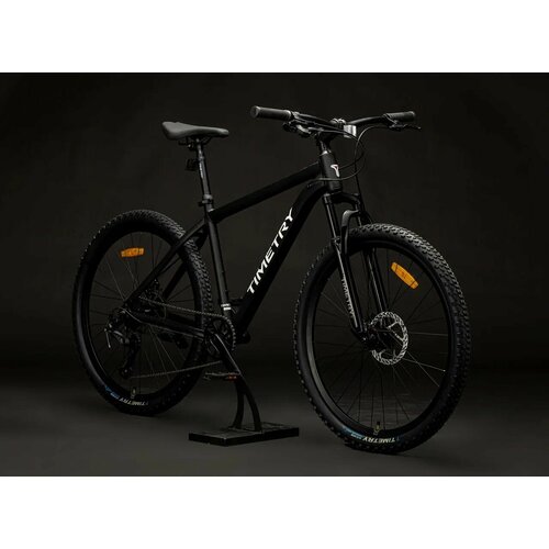 Взрослый горный велосипед BREND TIMETRY ORIGINAL TT401, диаметр колес 27,5, 7 скоростей, цвет черный