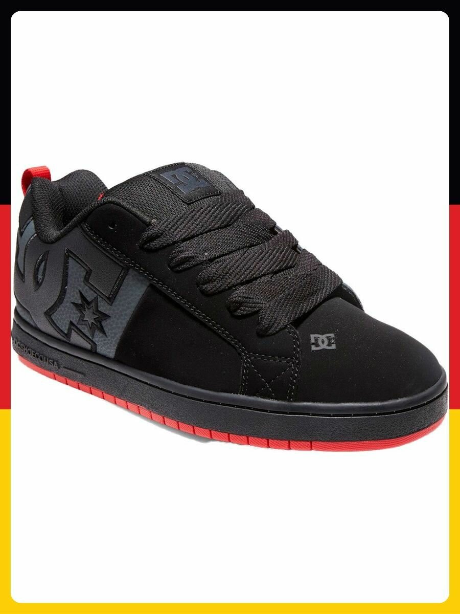 Кроссовки DC Shoes Базовая коллекция, размер EU 40 1/2, черный