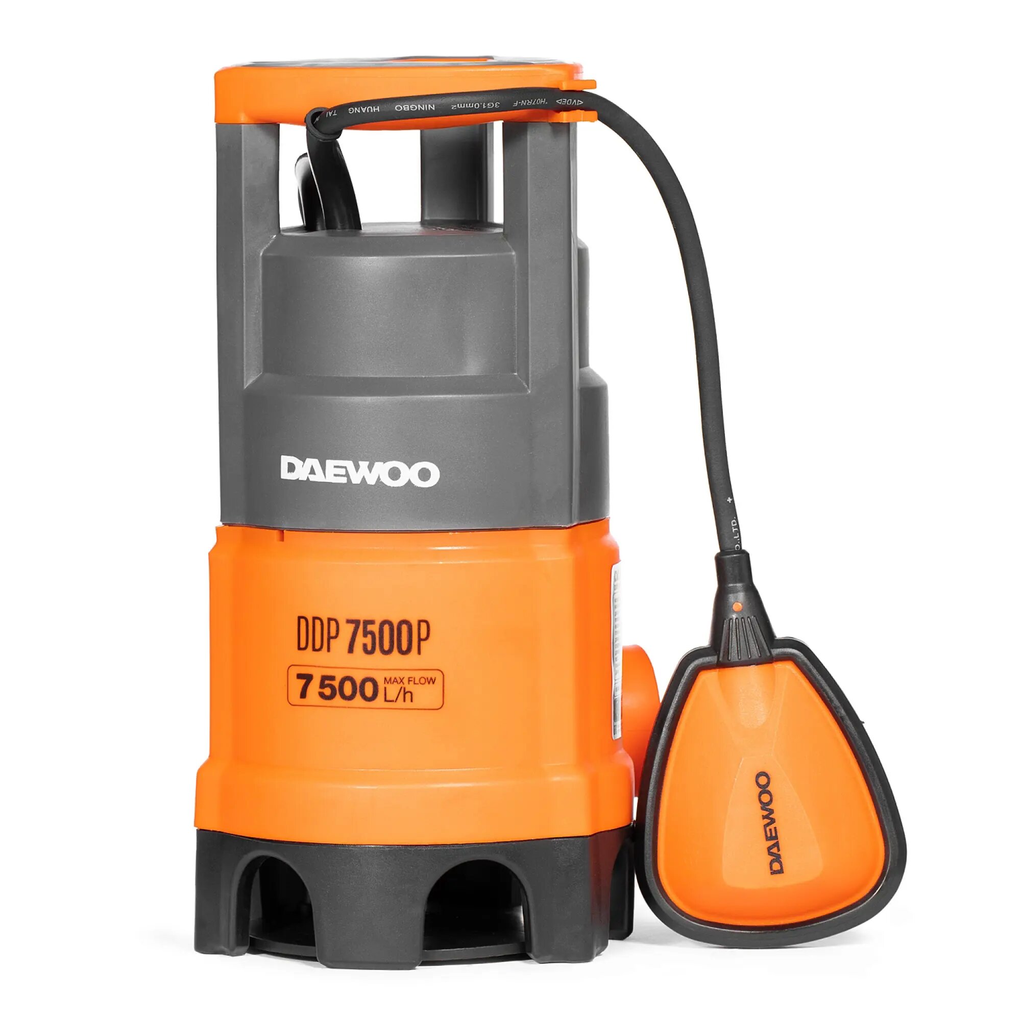 Насос погружной дренажный для грязной воды Daewoo DDP 7500P 7500 л/ч