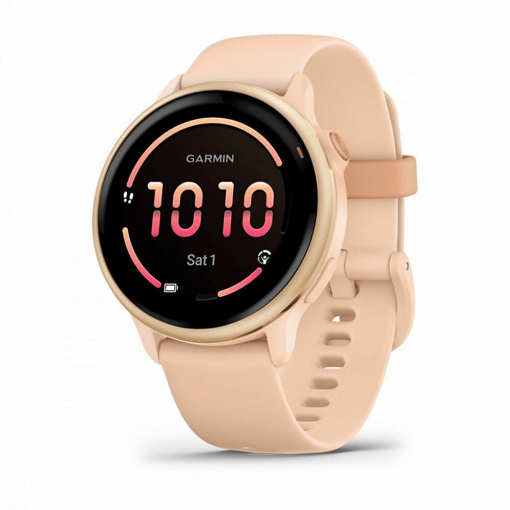 Умные часы Garmin VivoActive 6, Metallic Pink Dawn with Pink Dawn Band (010-02985-03)