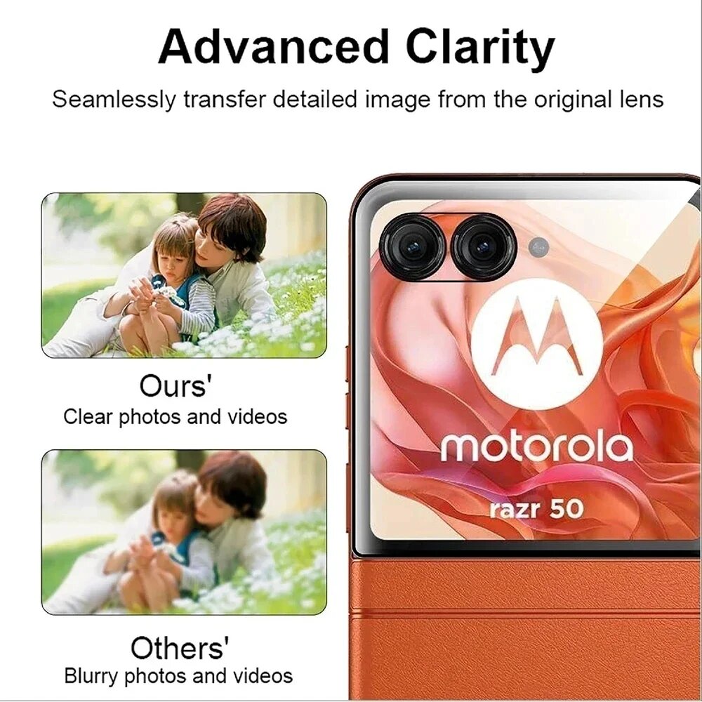 3D изогнутое закаленное стекло для Motorola Moto Razr 50 Ultra Защитная пленка для экрана для Moto Razr Plus 2024 Защитная пленка с полным покрытием, For Razr 50 Ultra, 1PCS — фото 1