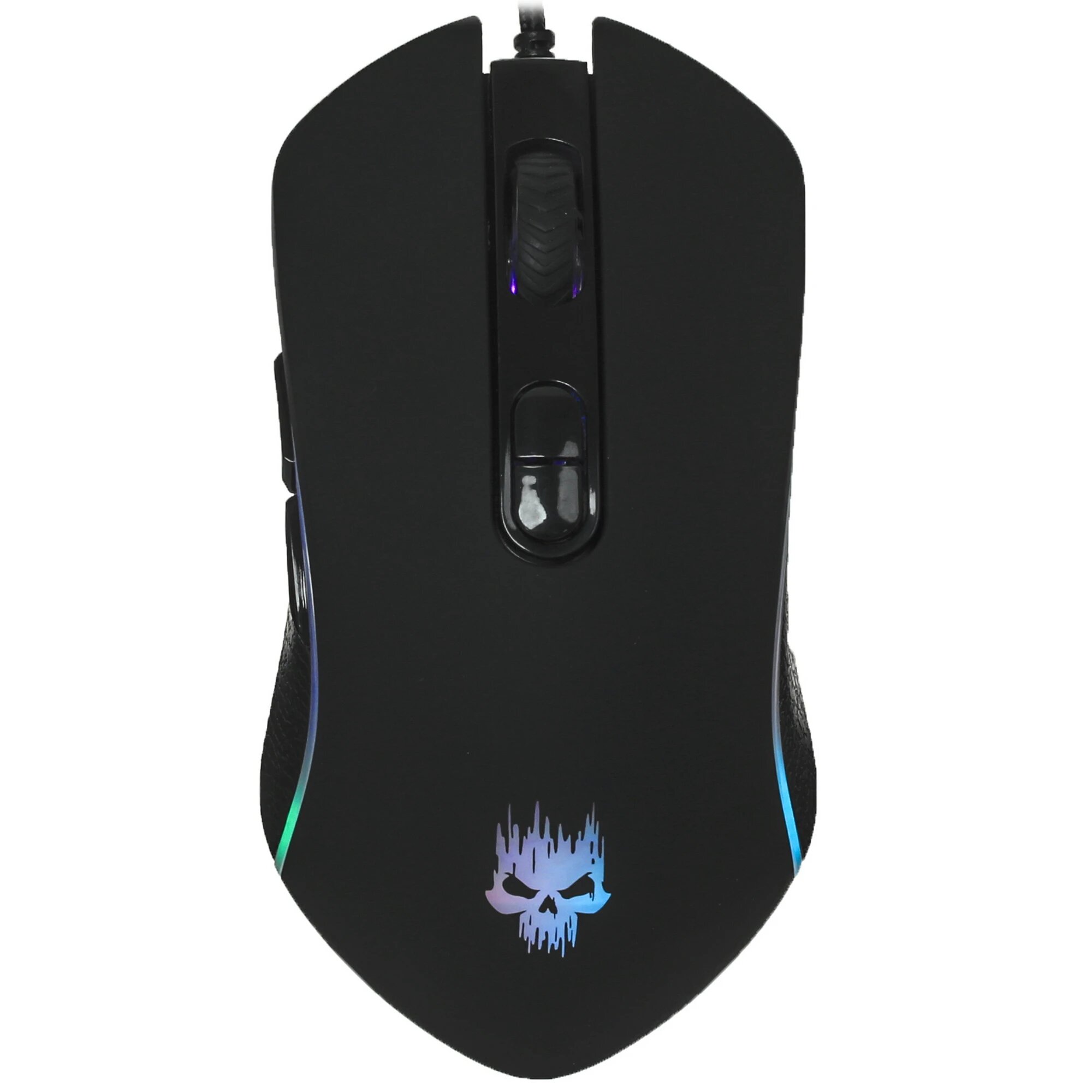 Проводная мышь DEXP "Hellscream", эргономичная, RGB-подсветка