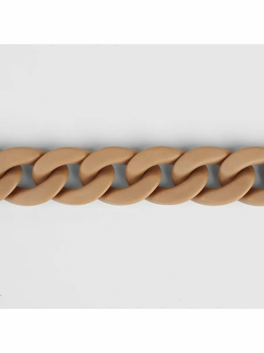 Стильная пластиковая цепочка для сумки 120 см