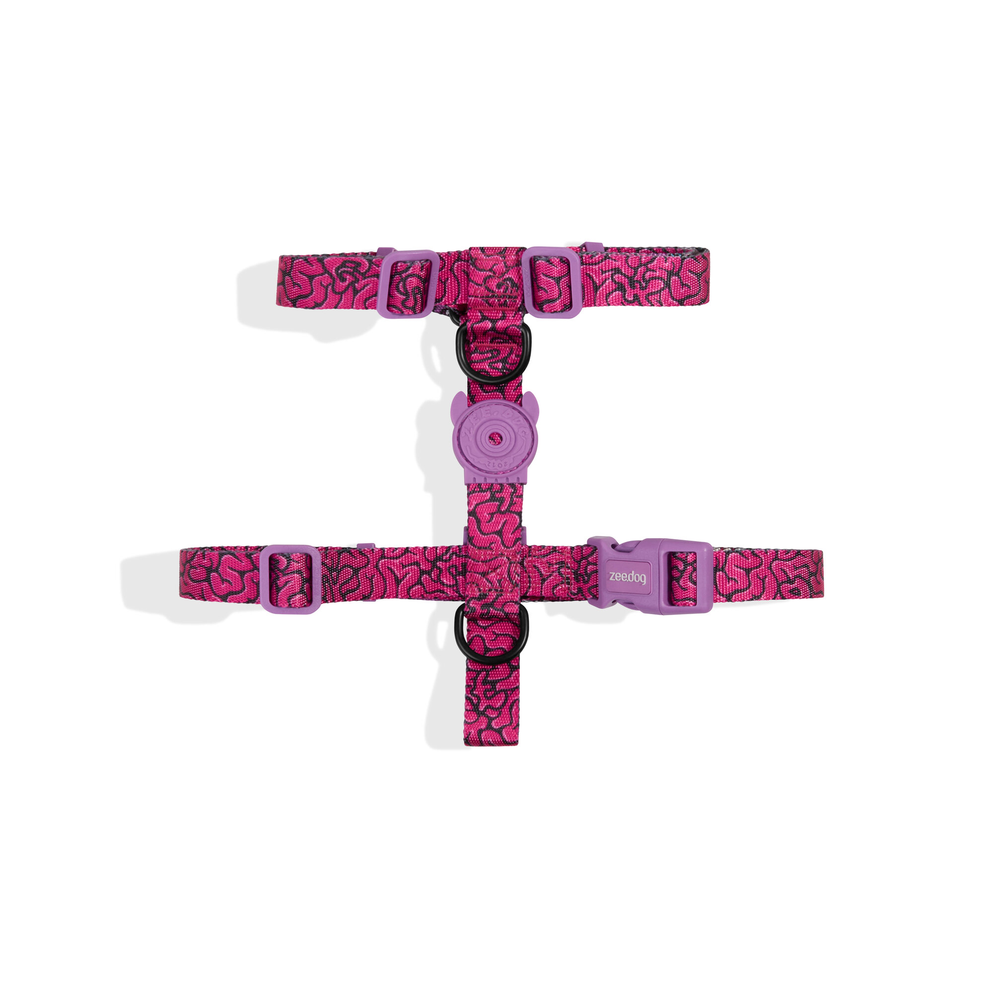 Картинки Шлейка LORDS OF ZEE.TOWN BRAIN Zee.Dog (малиновый / XS)