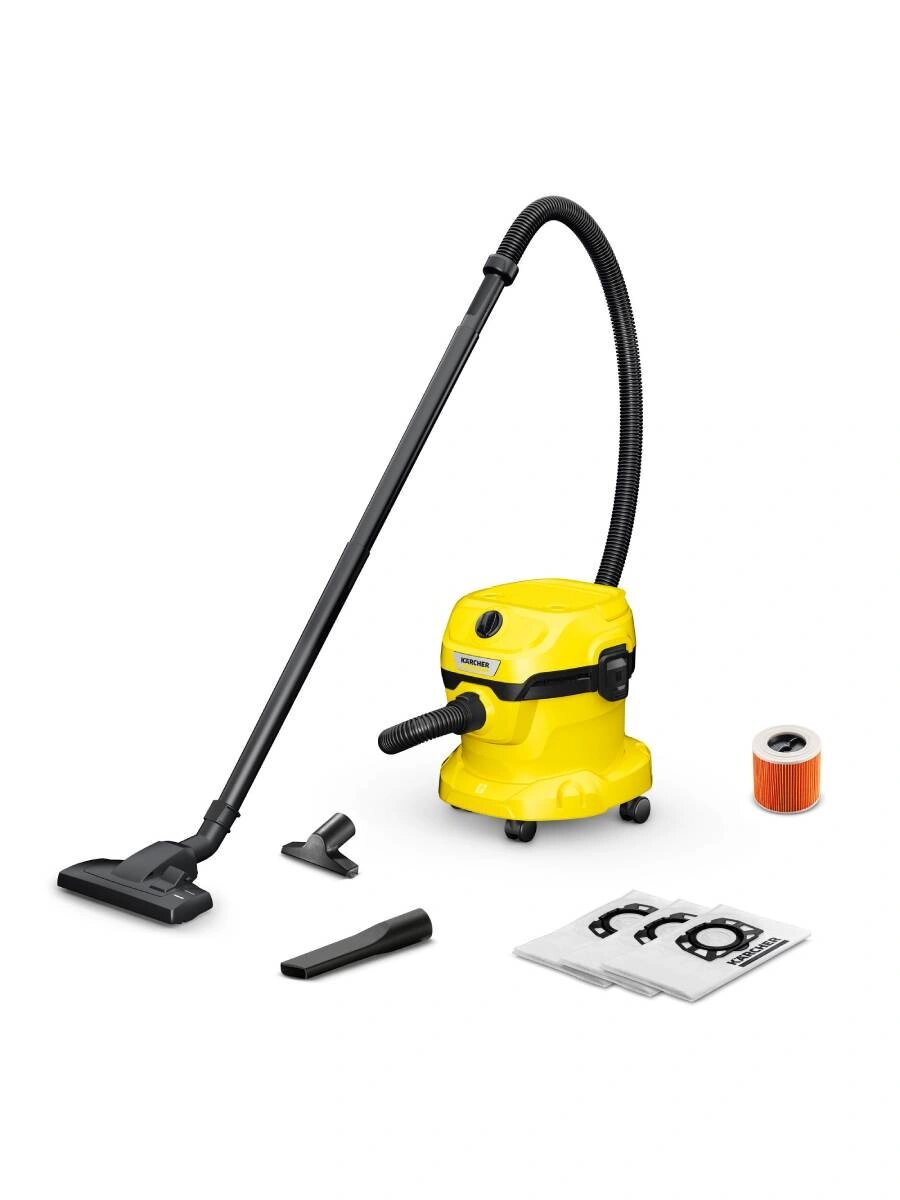 Хозяйственный пылесос Karcher WD 2 Plus V-12/6/18/C Home (1.628-012.0) пылесос для дома