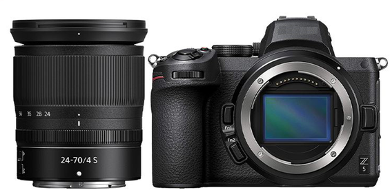 Фотоаппарат беззеркальный Nikon Z5 Kit Nikkor Z 24-70mm f/4S