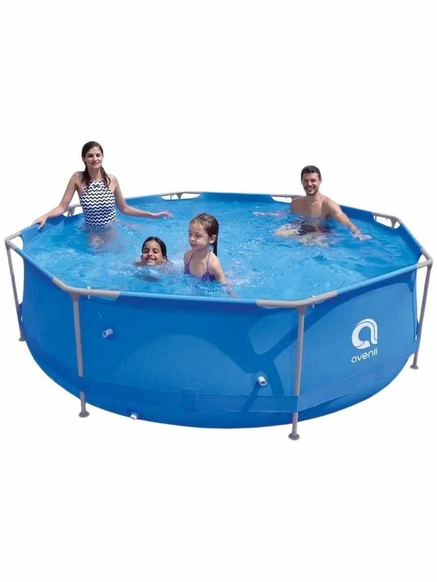 Бассейн каркасный круглый диаметр 366 см высота 76 см Avenli PG-07