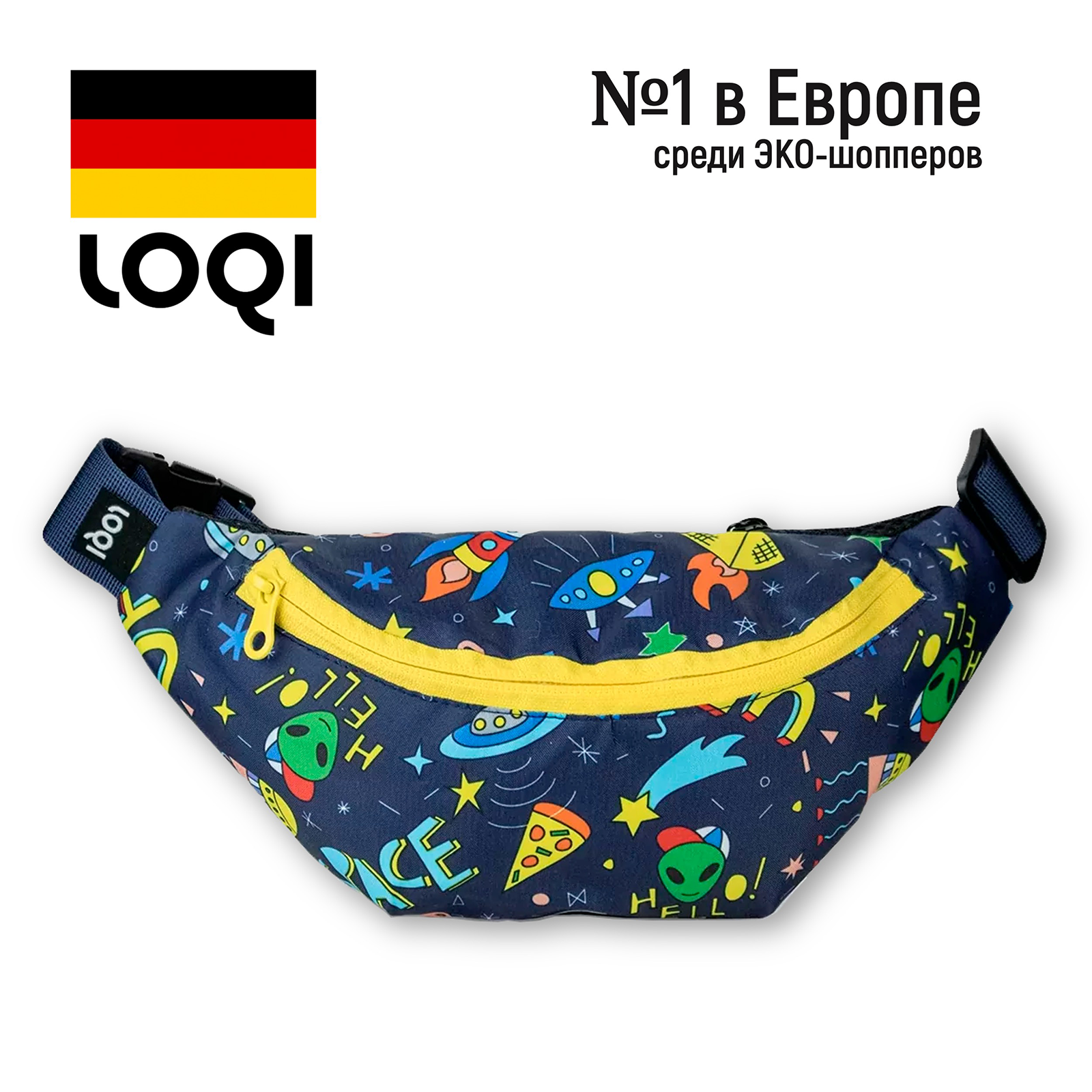 Сумка поясная LOQI