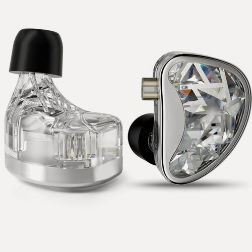Изображение товара KZ Acoustics AS24 Standard без микрофона, серебристый, проводные наушники