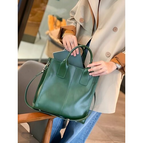 Сумка тоут КожаноFF фактура гладкая бежевый 6755₽