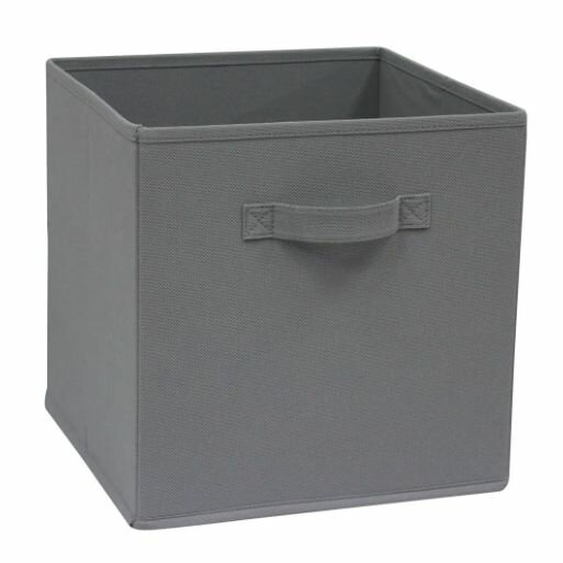 Короб Spaceo KUB Granit 31x31x31 см 29.7 л спанбонд цвет графитовый