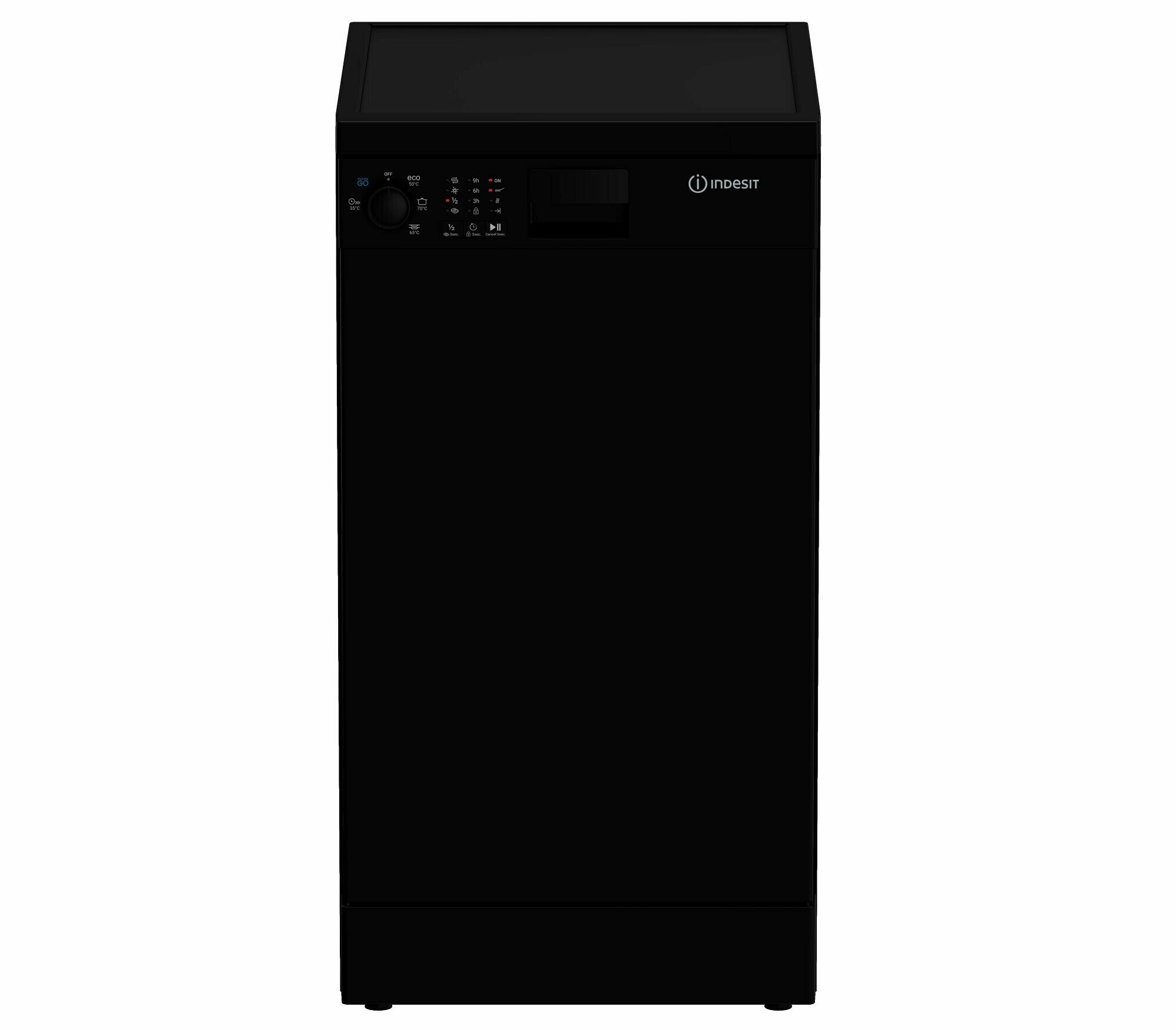 Посудомоечная машина Indesit DFS 1A50 B. черный 9 комплектов