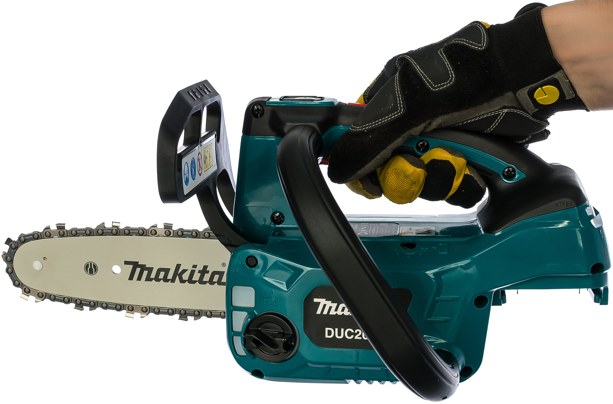 Цепная пила Makita DUC204Z, шаг цепи 3/8, длина шины 20,32 см, аккумуляторная — фото 1