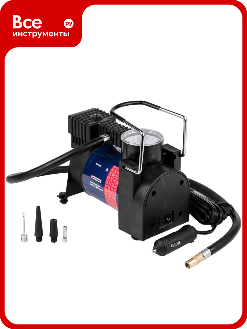 Компрессор автомобильный MARSHALL 45 л/мин MR0101