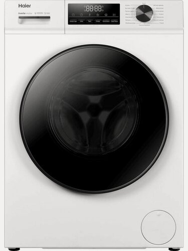 Изображение товара Стиральная машина Haier HW100-BP12406, 10кг, 15 программ, инверторный двигатель, A+++