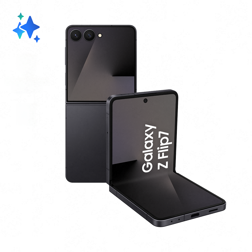 Смартфон Samsung Galaxy Z Flip 7 12/512 ГБ, Dual: nano SIM + eSIM, Jetblack (Чёрный)