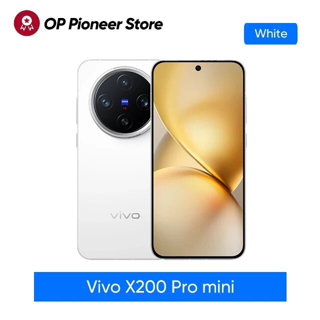 Новый мини-мобильный телефон Vivo X200 Pro 6,31 дюйма AMOLED, 120 Гц, размер дисплея 9400, Android 15,0 OTA, 5700 мАч, 90 Вт, зарядка 50,0 МП, камера