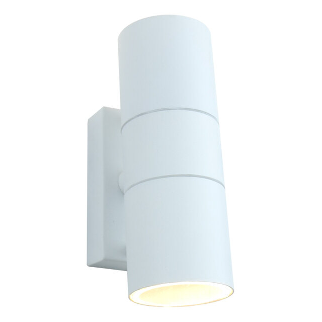 Светильник уличный настенный ARTE LAMP Mistero GU10 2х35Вт металл белый