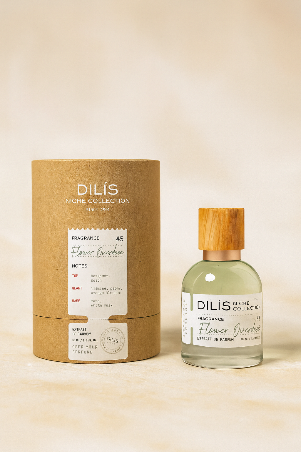 Dilis Parfum Духи женские DILIS Flower Overdose, флакон 50 мл