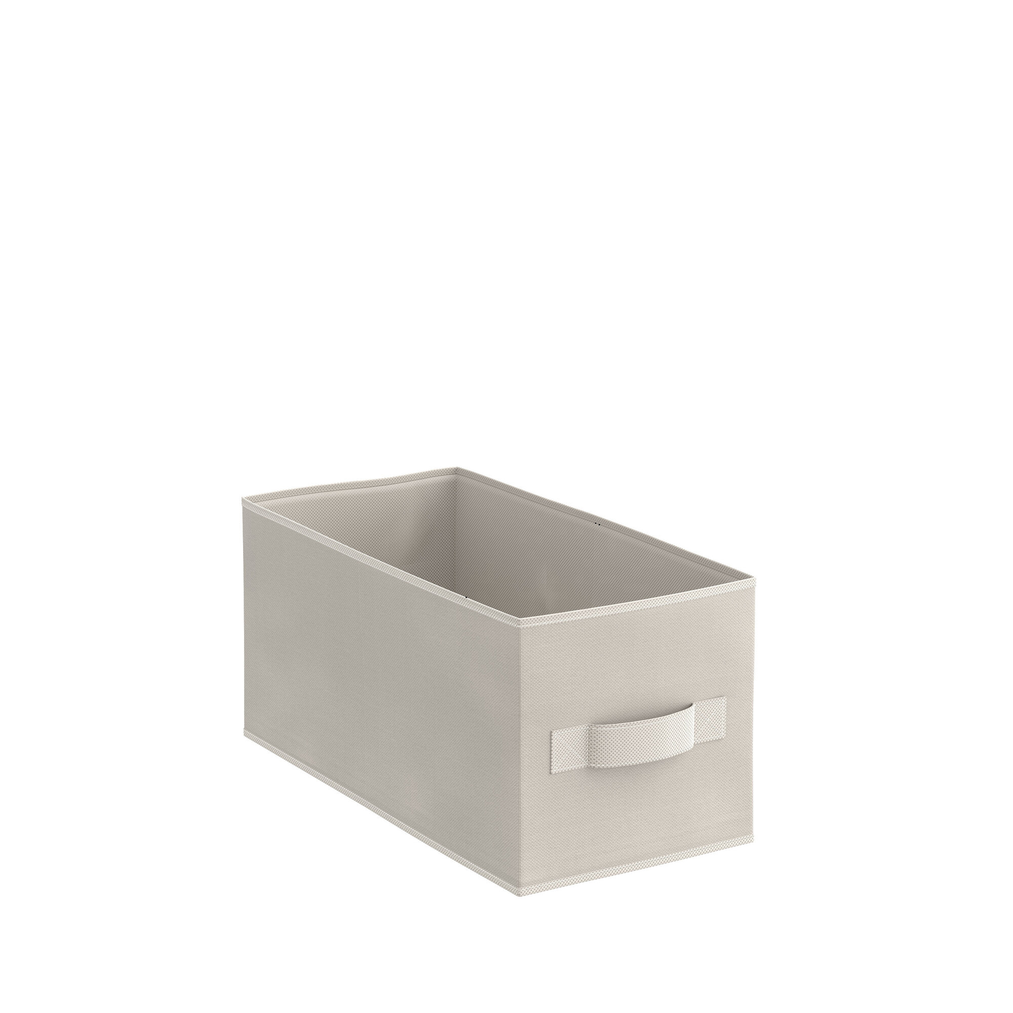 Короб-органайзер Тренч 15x31x15 см полиэстер цвет платиновый