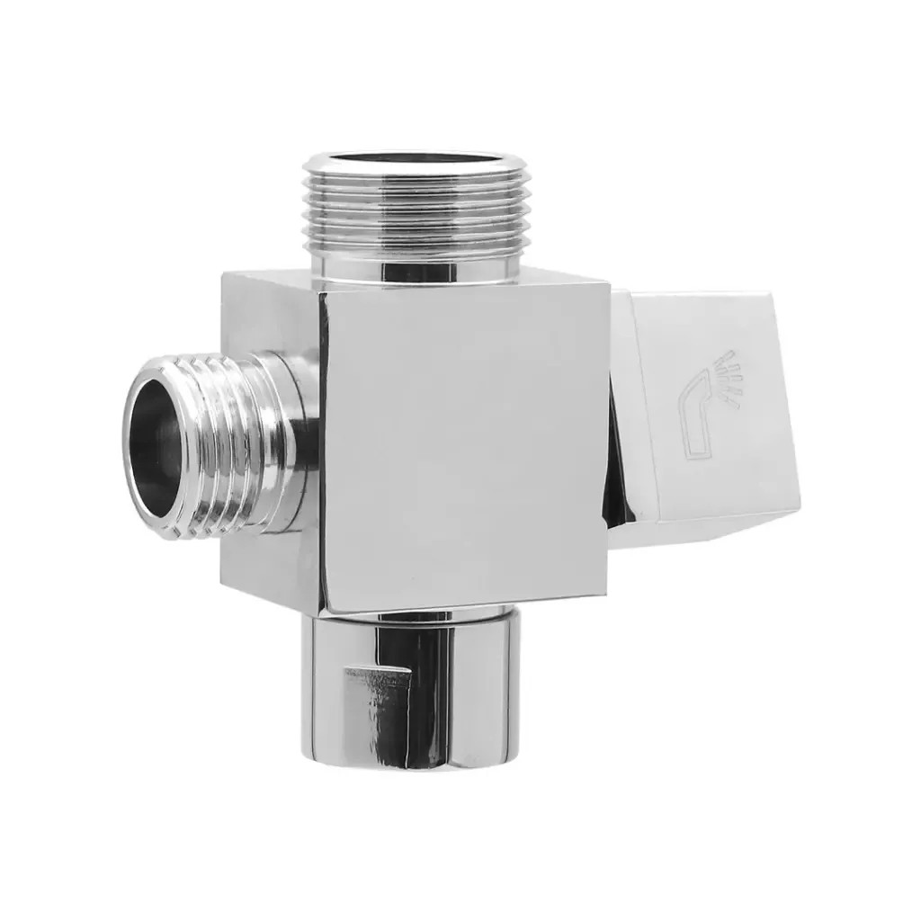 Переключатель для душа (дивертор) 3/4*1/2*1/2 Vieir VRGM443  хром