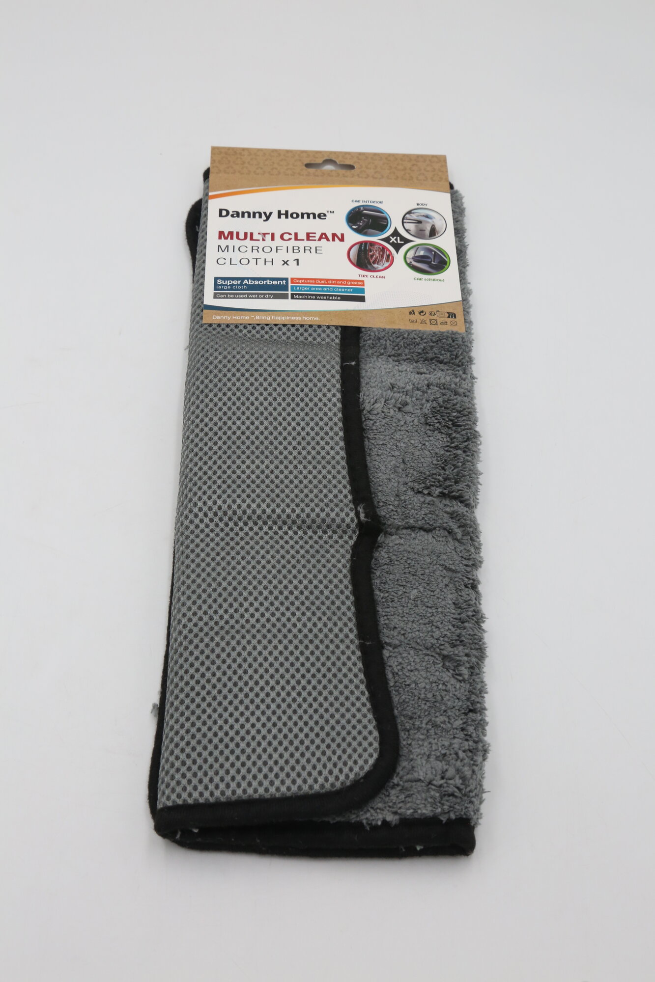 Тряпка универсальная (микроволокно) HOMEZAZA/DANNY HOME DM23-126 42х38см 1шт 72х1