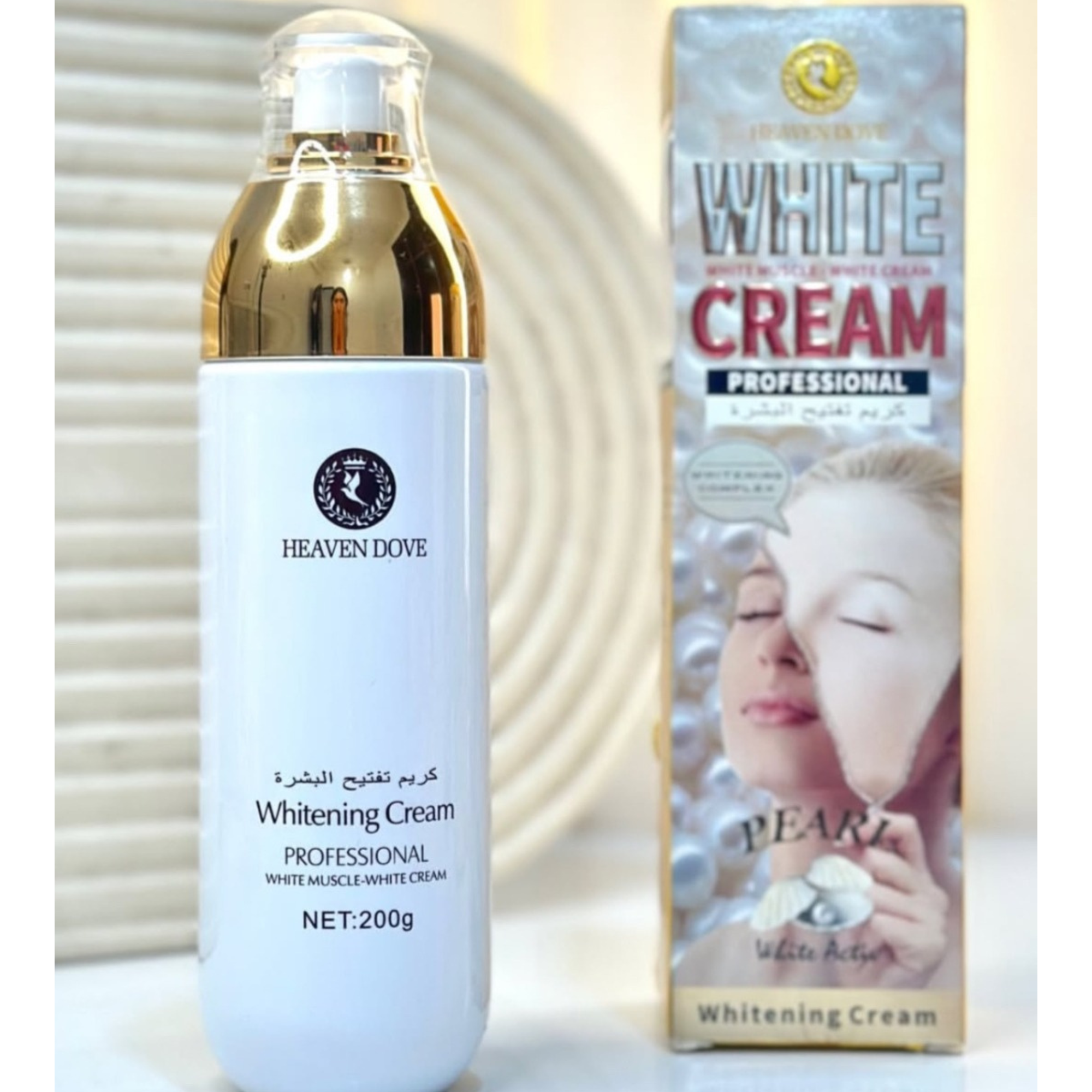 Отбеливающий и восстанавливающий крем для лица и тела Whitening Cream Heaven Dove 200 г