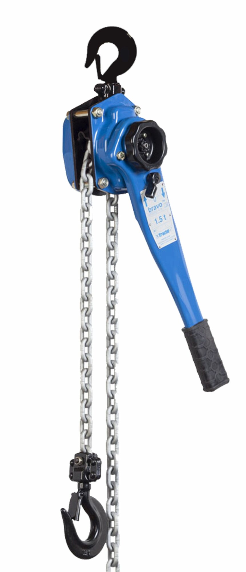 Рычажная цепная таль BRAVO DeSync 05Т 15 м грузоподъёмность 0.5 тонны высота 1.5 метра