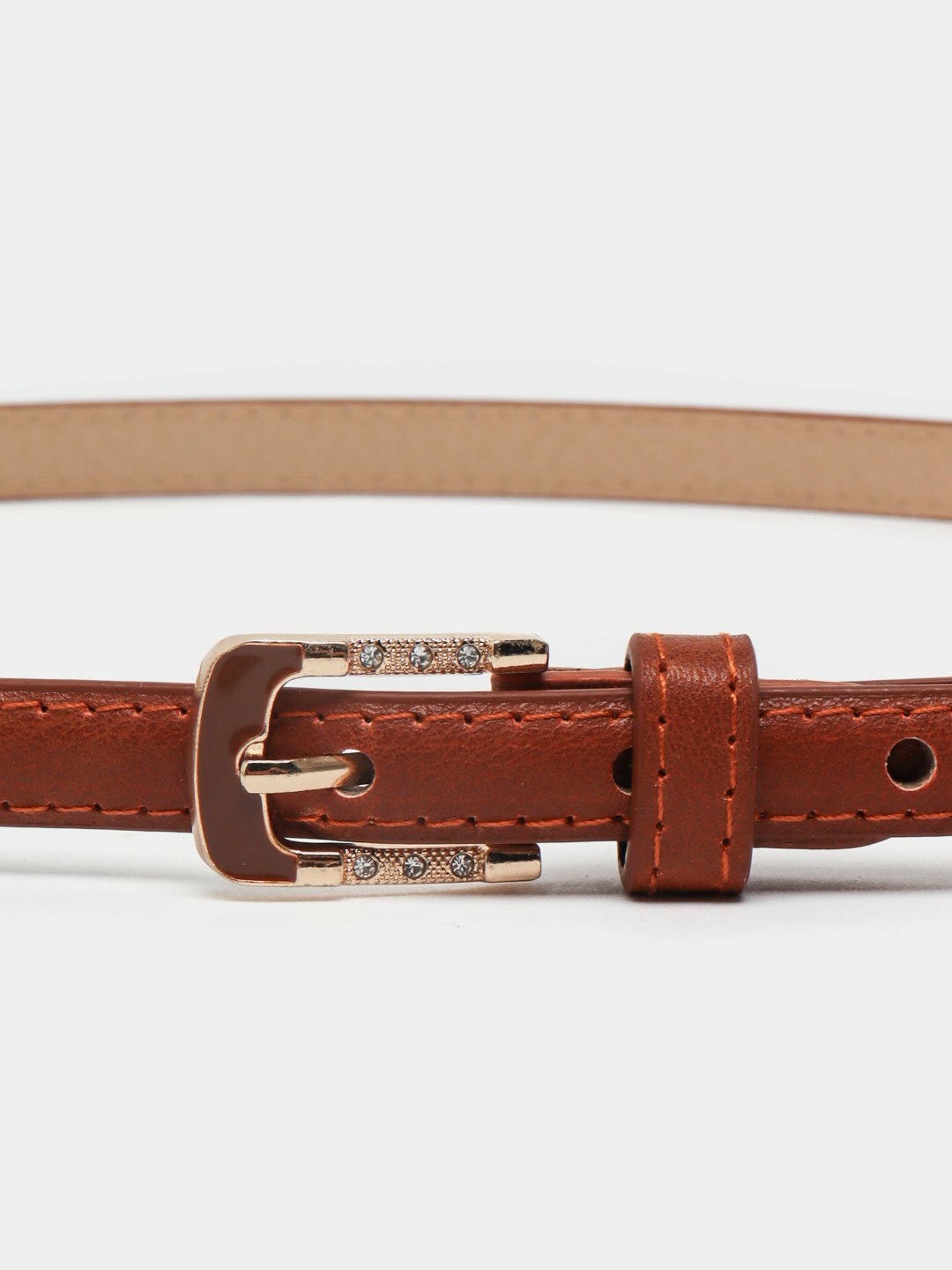 Ремень  для девочек и женщин, медный — фото 1