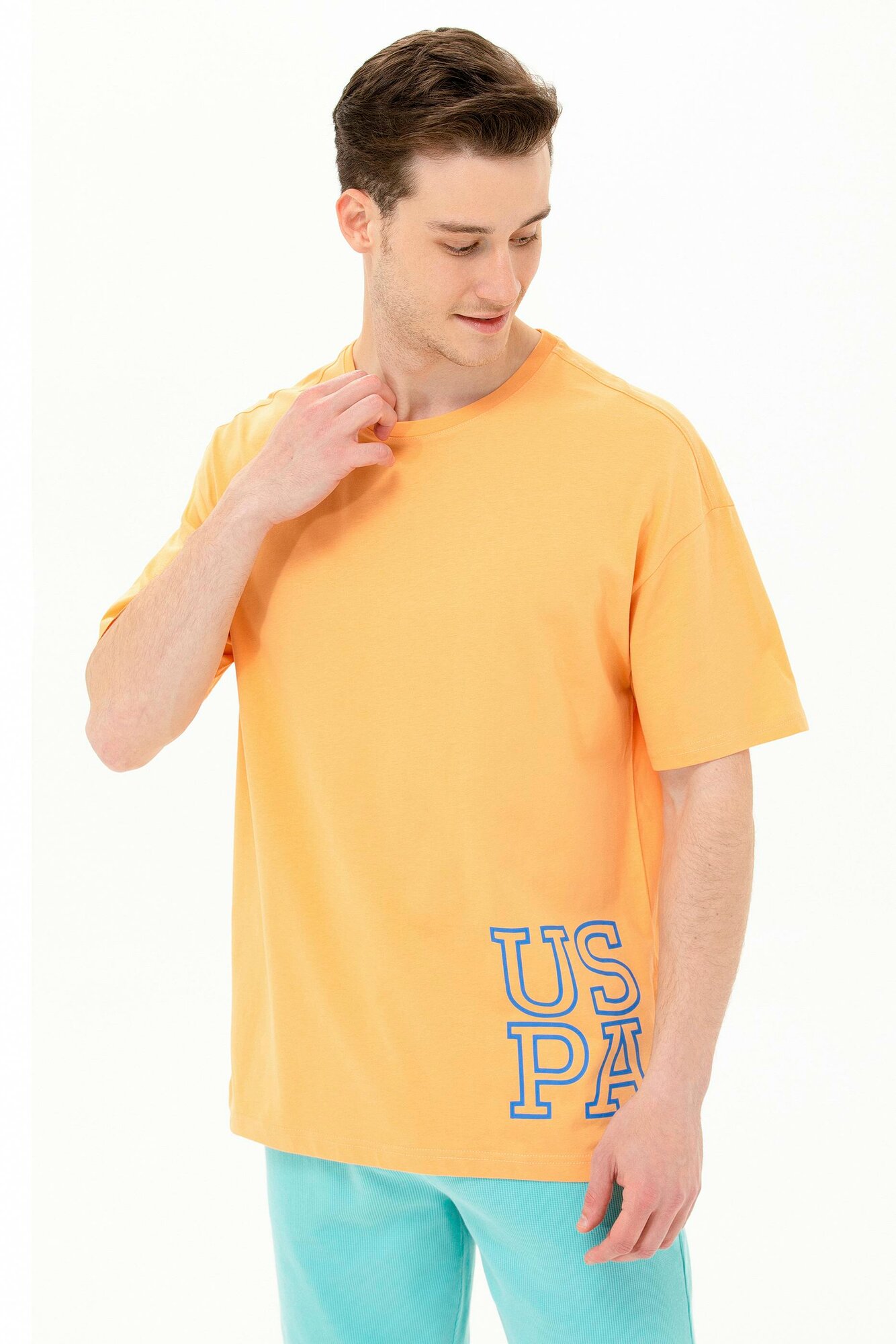 Футболка U.S. POLO ASSN., размер L, Желтый