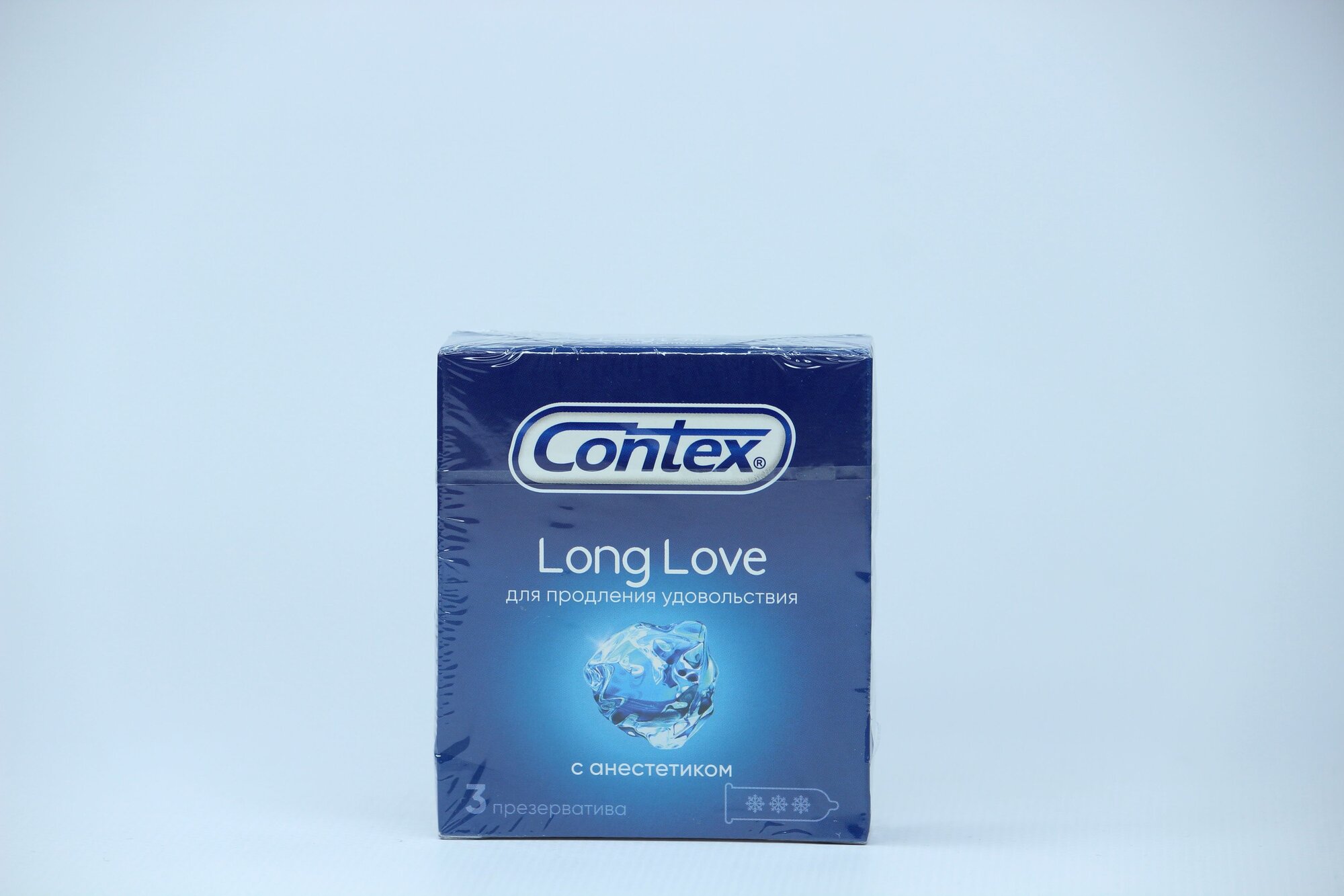 Презервативы Contex Long Love 3 шт в упаковке — фото 1