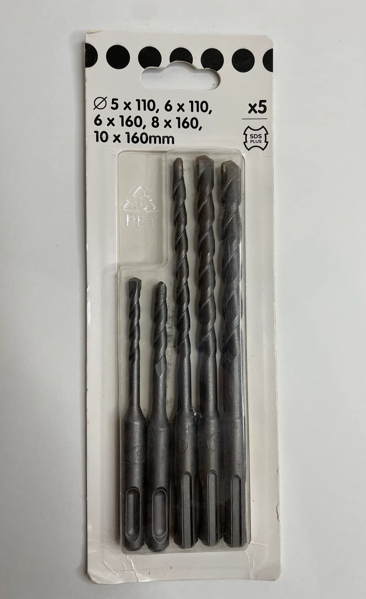 Набор буров SDS-plus Обрабатываемый материал бетон кирпич камень .
