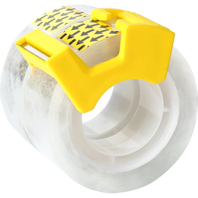 Клейкая лента канцелярская пласт одност прозр18 мм x 18.3 м2 шт