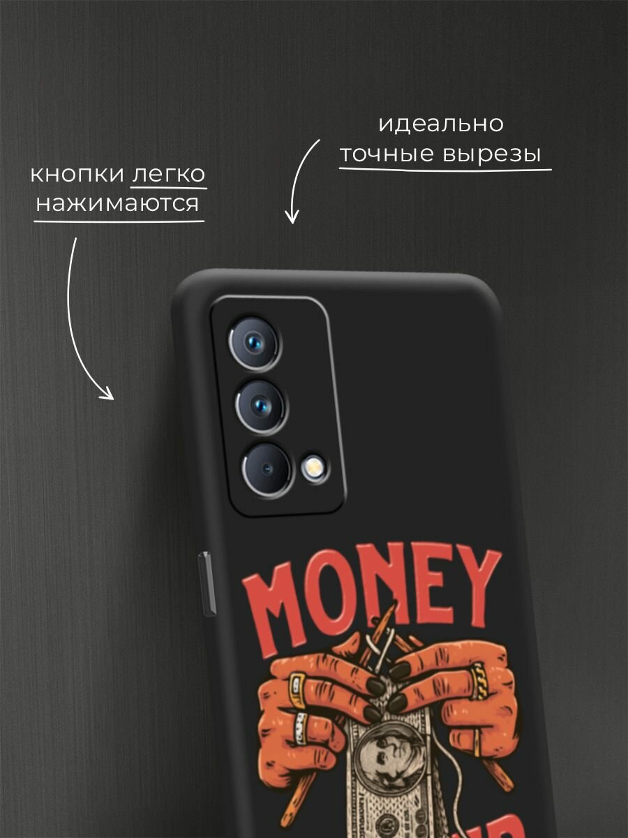 Чехол на Realme GT Master Edition / Реалми GT Master Edition с принтом "Money maker 2" — фото 1