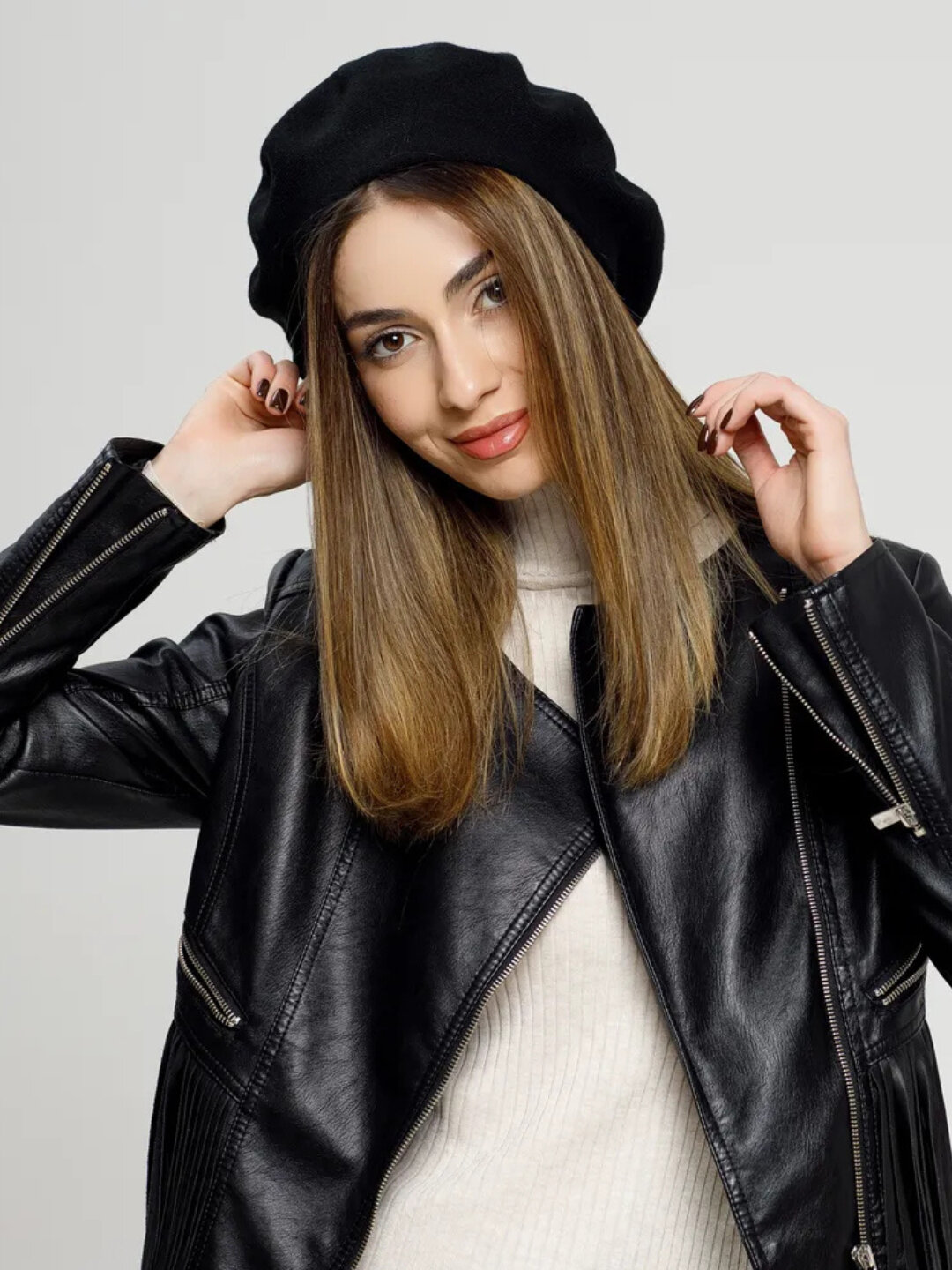 Берет для девочек и женщин