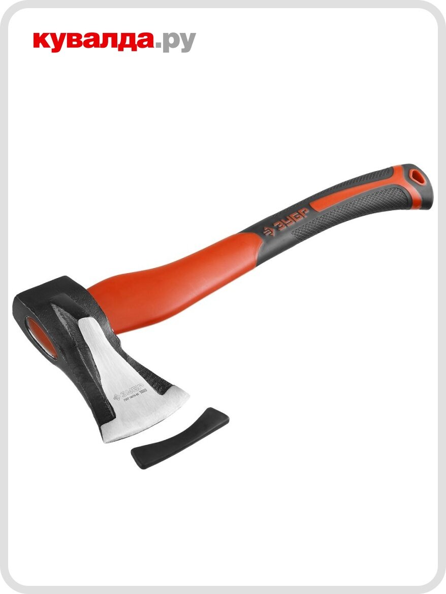ЗУБР Ушастый, 1000/1400 г, 430 мм, топор-колун, Профессионал (20616-10) - фото №1