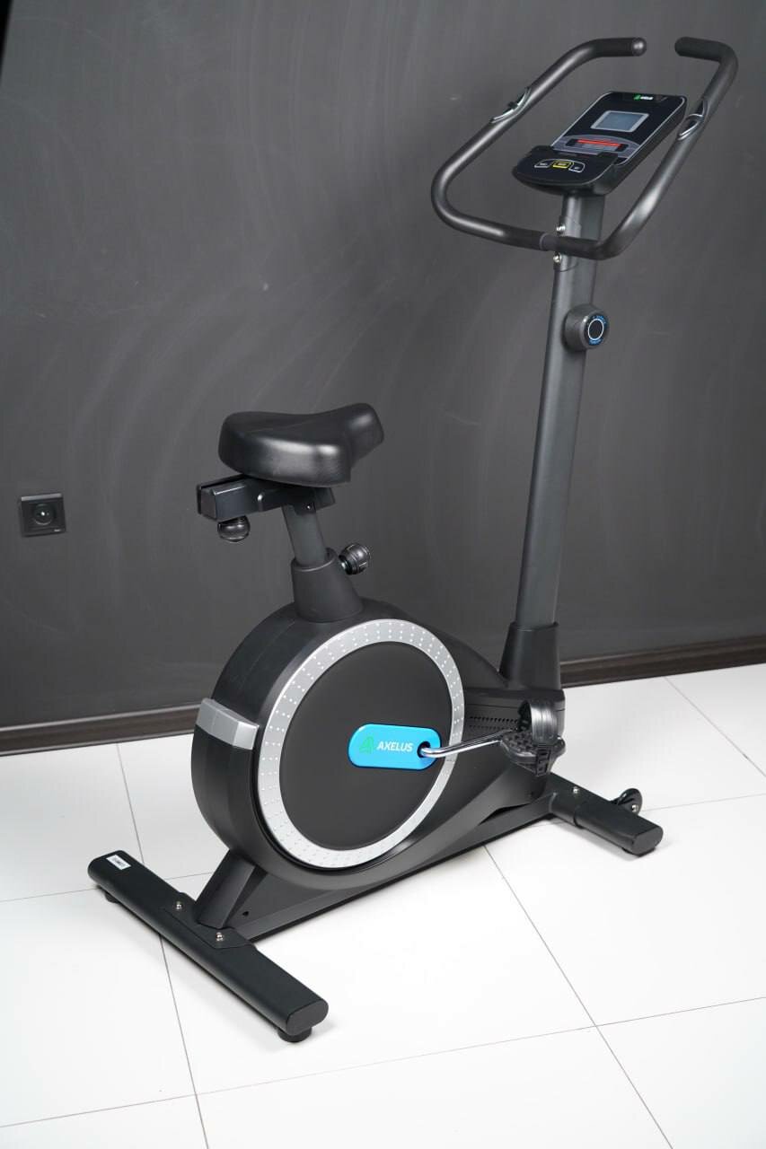 Велотренажер Axulus 0013, механический, с монитором, до 130 кг