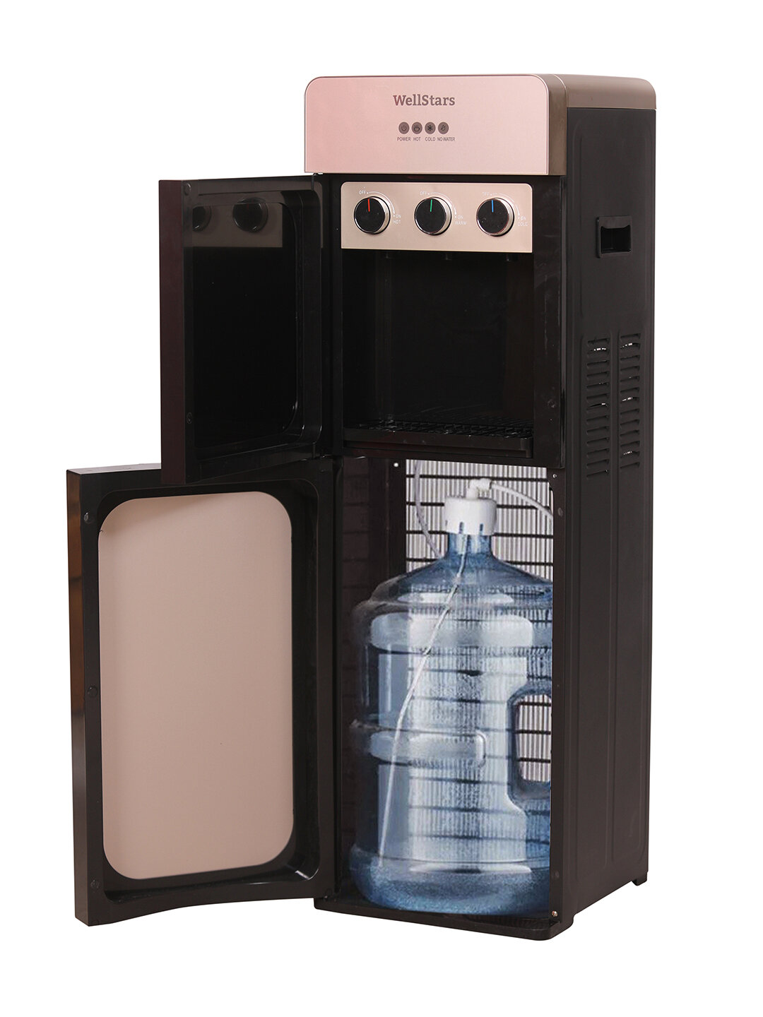 Кулер для воды WellStars 2088-3, модель с нижней загрузкой воды, Бежевый