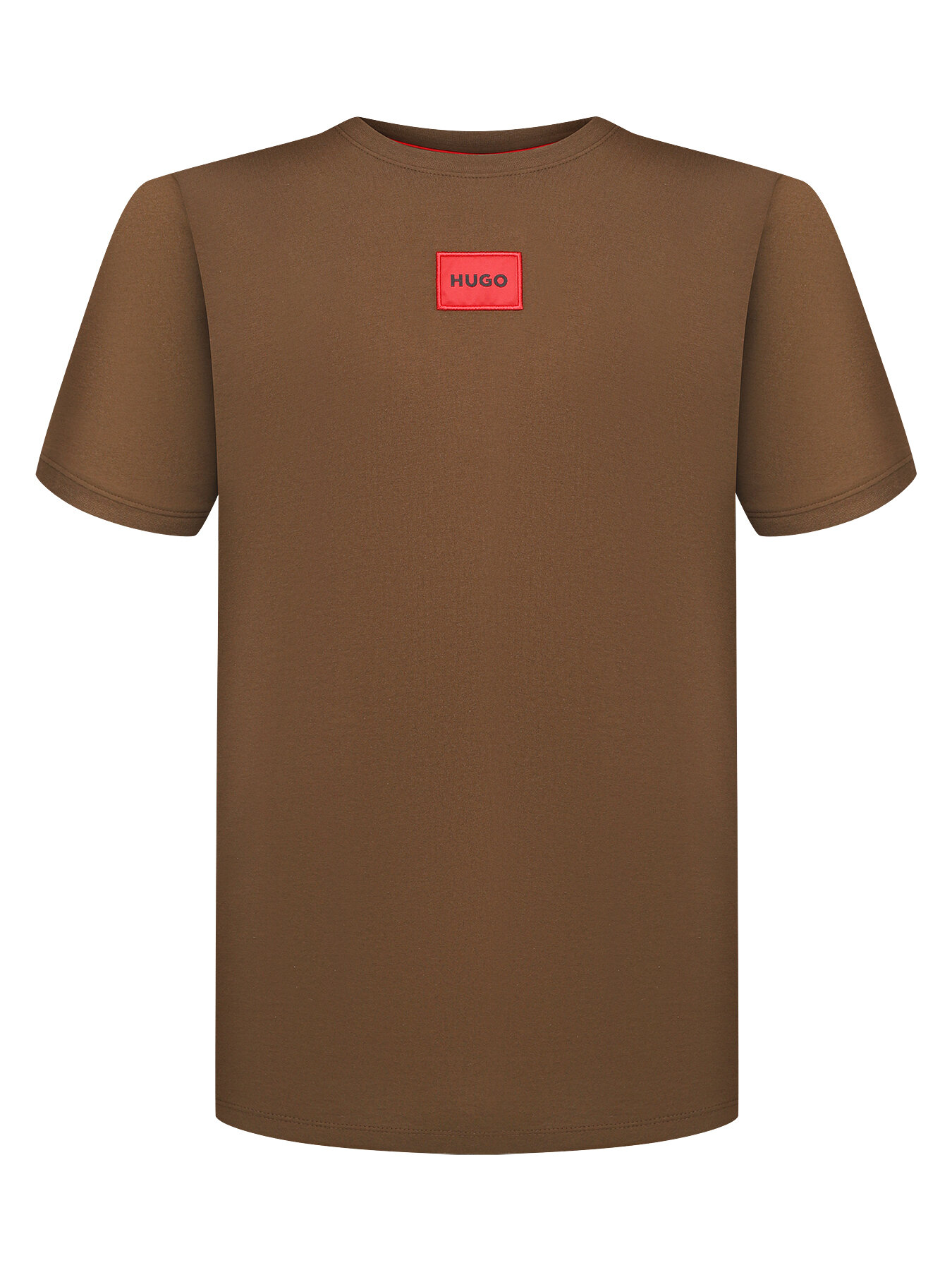Футболка HUGO, размер XL, коричневый — фото 1
