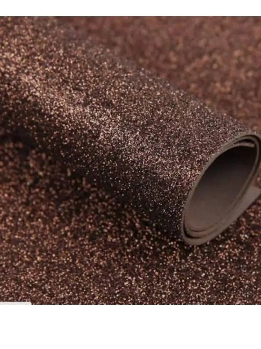 Фоамиран 1 лист 20х30 см. глиттерный с блёстками