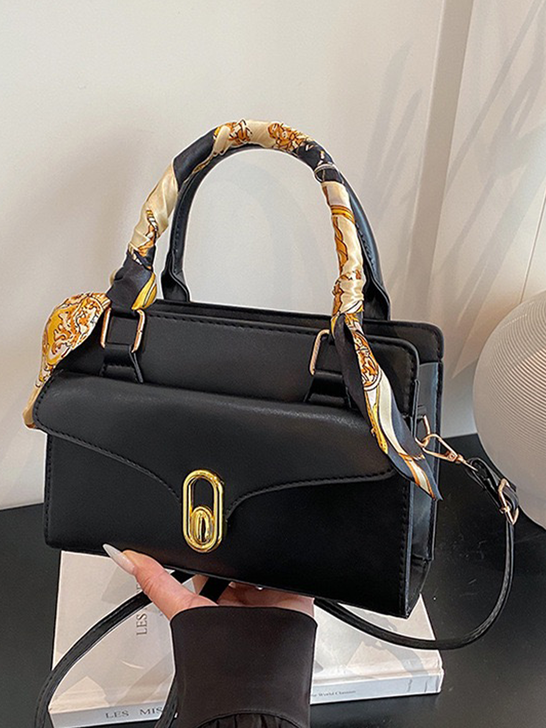 Сумка  Сумка женская, через плечо, тоут, черный — фото 1